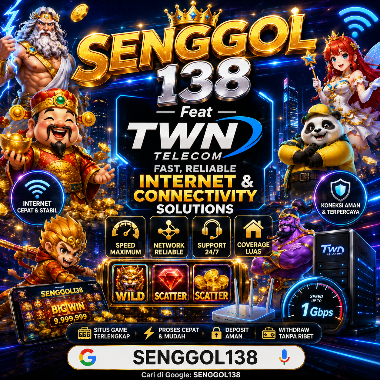 SENGGOL138 Feat TWN Telecom